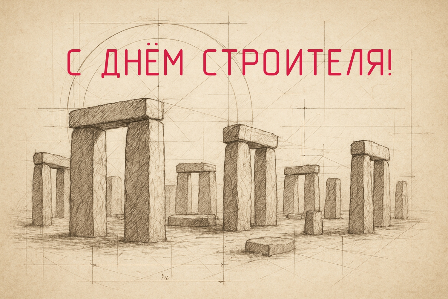 Поздравляем с Днём Строителя!